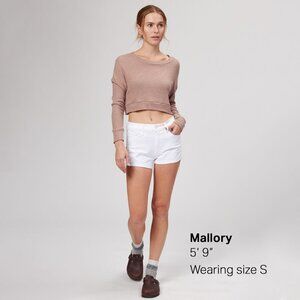 Mother The Teaser Donut Roll Short – Totally Innocent (White)